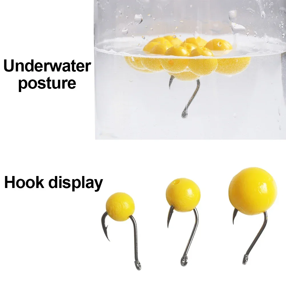 8/10/14MM Fishing Float Bead Bait Strong Corn Carp Wild Fishing Silicone Soft Bead Bait Outdoor Fishing Accessories