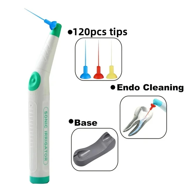 120pcs tips Dental instrument dental endo sonic irrigator with bace for Endodontic Cleaning Irrigating New Dentistry Equipment