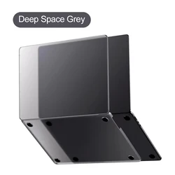 Sleek Protective Laptop Case for MacBook Pro 14 & 13.3 (Clear Grey)