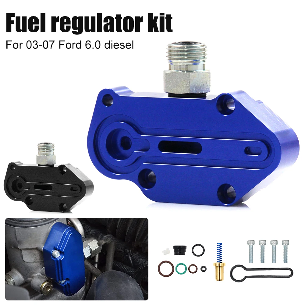 

Комплект регулятора топлива для 2003-2007 Ford Blue Spring Kit 6,0 Powerstroke быстрая установка запасная часть OE # 3C3Z-9T517-AG,3C3Z9T517AG