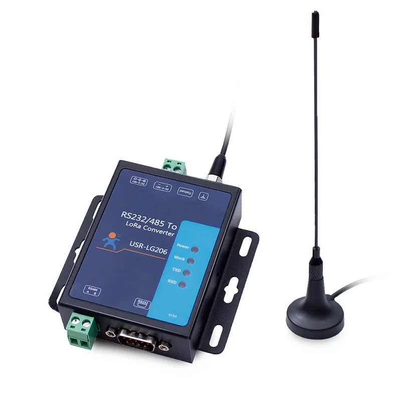 Serial RS232 RS485 to LoRa Converters Point to Point LoRa Modems Support Hardware Watchdog 803Mhz~930Mhz 