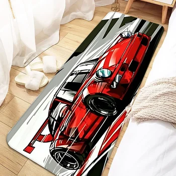 Racing Non-Slip Area Rug 1