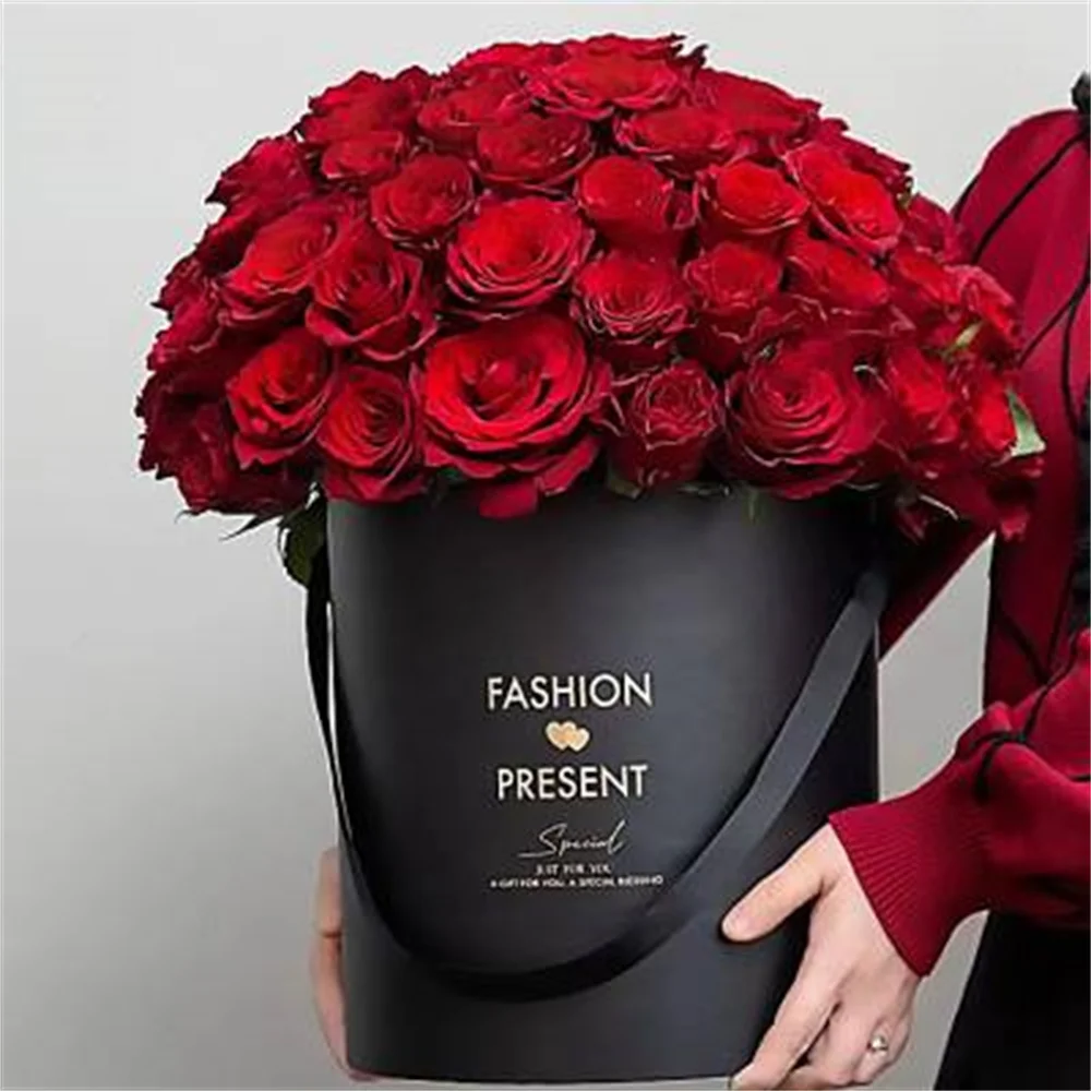 Balloon Gift Get Well Soon Flower Box Wedding Party Decoration Color Hug  Bucket Arrangement Packaging Material Birthday Surprise - Gift Boxes & Bags  - AliExpress