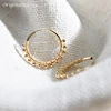 20MM Hoop Earrings 14K Gold Filled Gold Beads Earrings Minimalism  Gold Jewelry Brincos Pendientes Boho Earrings 3