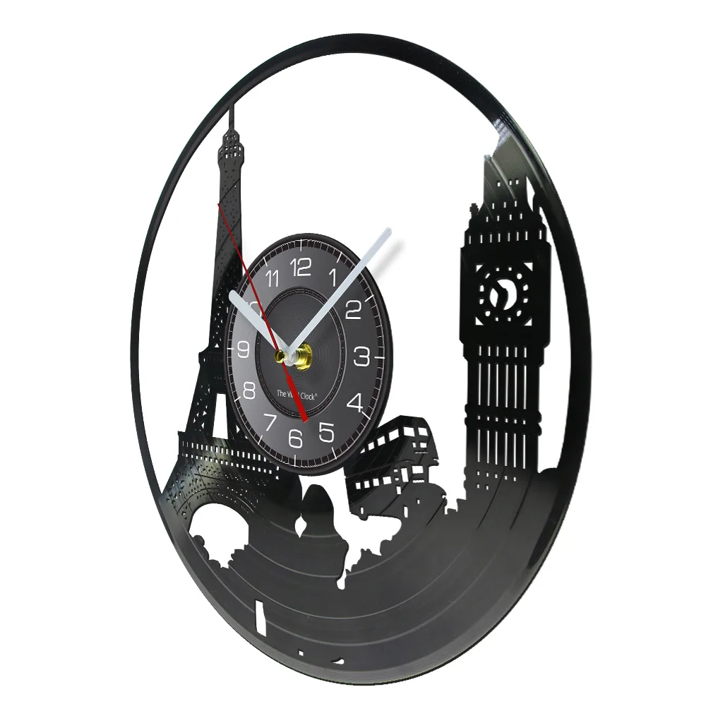 Details about   LED Vinyl Clock London LED Wall Decor Art Clock Original Gift 618 