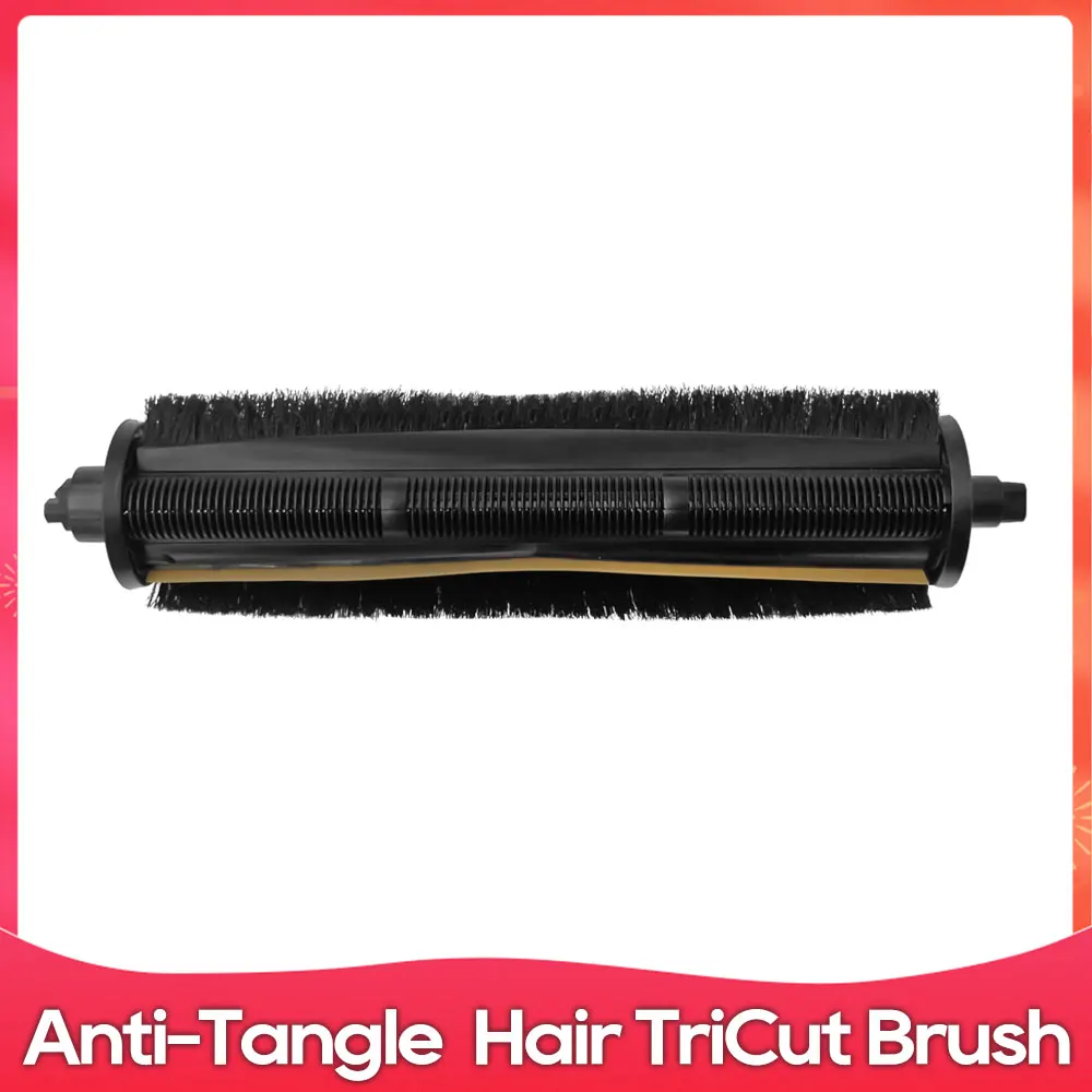 Brosse TriCut Pour Aspirateurs Robots Dreame Et Xiaomi - Compatible X40 Ultra, X30 Pro, M30S, M40, Etc.