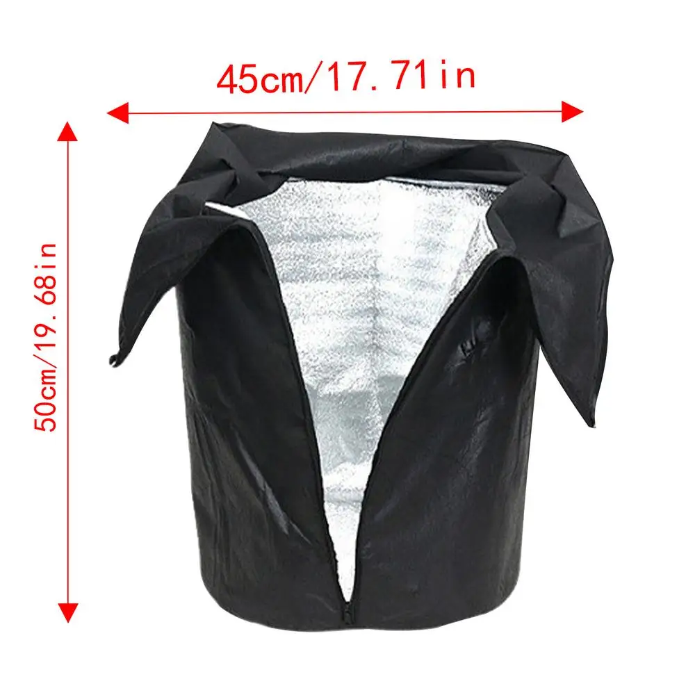 Winter Outdoor Blumentopf Schutz Tasche Anti-Frost Kaltes Wetter Bäume Jacke Garten Pflanze Isolierung Schutzhülle Topf – Detail 1