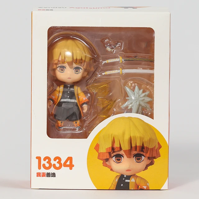 Demon Slayer Zenitsu Agatsuma 1334 Kamado Tanjirou 1193 1510 Nezuko 1194 Hashibira Inosuke 1361 Tomioka Giyuu 1408 Action Figure 3