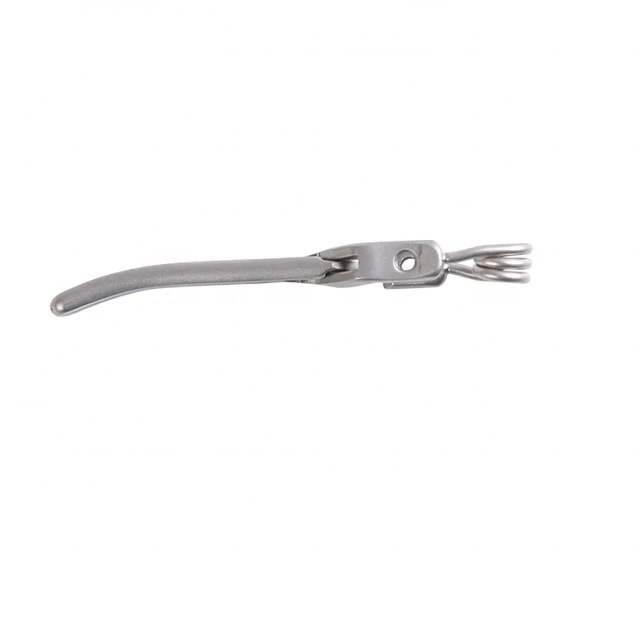

Reusable laparoscopic clamps bull dog clips applier