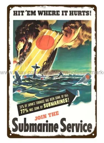 

Металлический жестяной знак WW2 1944