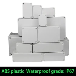 Waterproof Plastic Enclosure Box Electronic ip67 Project Instrument Case Electrical Project Box ABS Outdoor Junction Box Housin