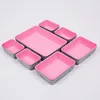 7pcs/set Felt Storage Box Organizer for Office Desk  Desktop Organization Accessories Multi-Purpose Felt Fabric Organizer 4