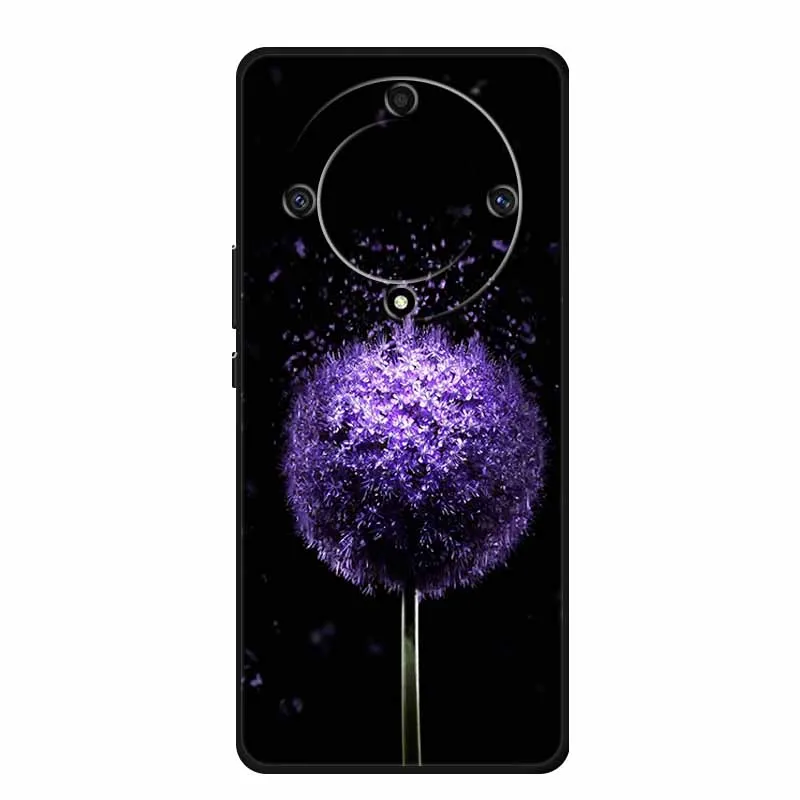 Stylish Painted Soft Silicone Back Cover for Honor X9a – Protective and Popular Coque