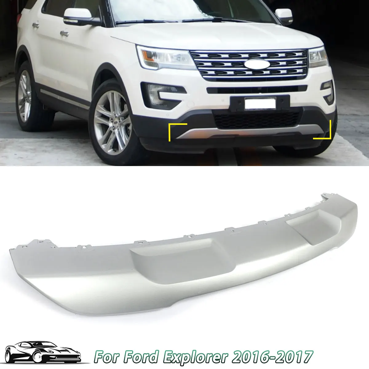 

Пластина переднего бампера для Ford Explorer 2016-2017