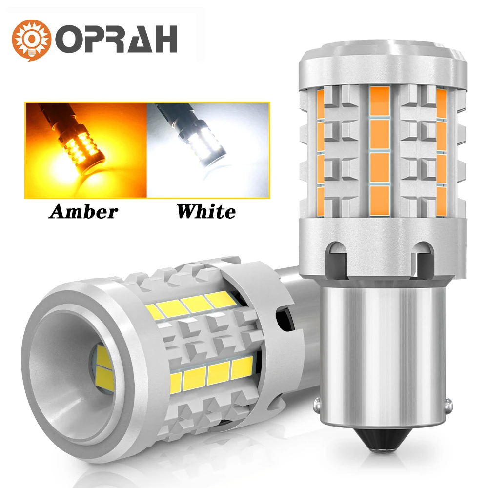 Ampoules LED Canbus HP24W MCK Auto - Orange Ambre Pour PSA Peugeot Citroën