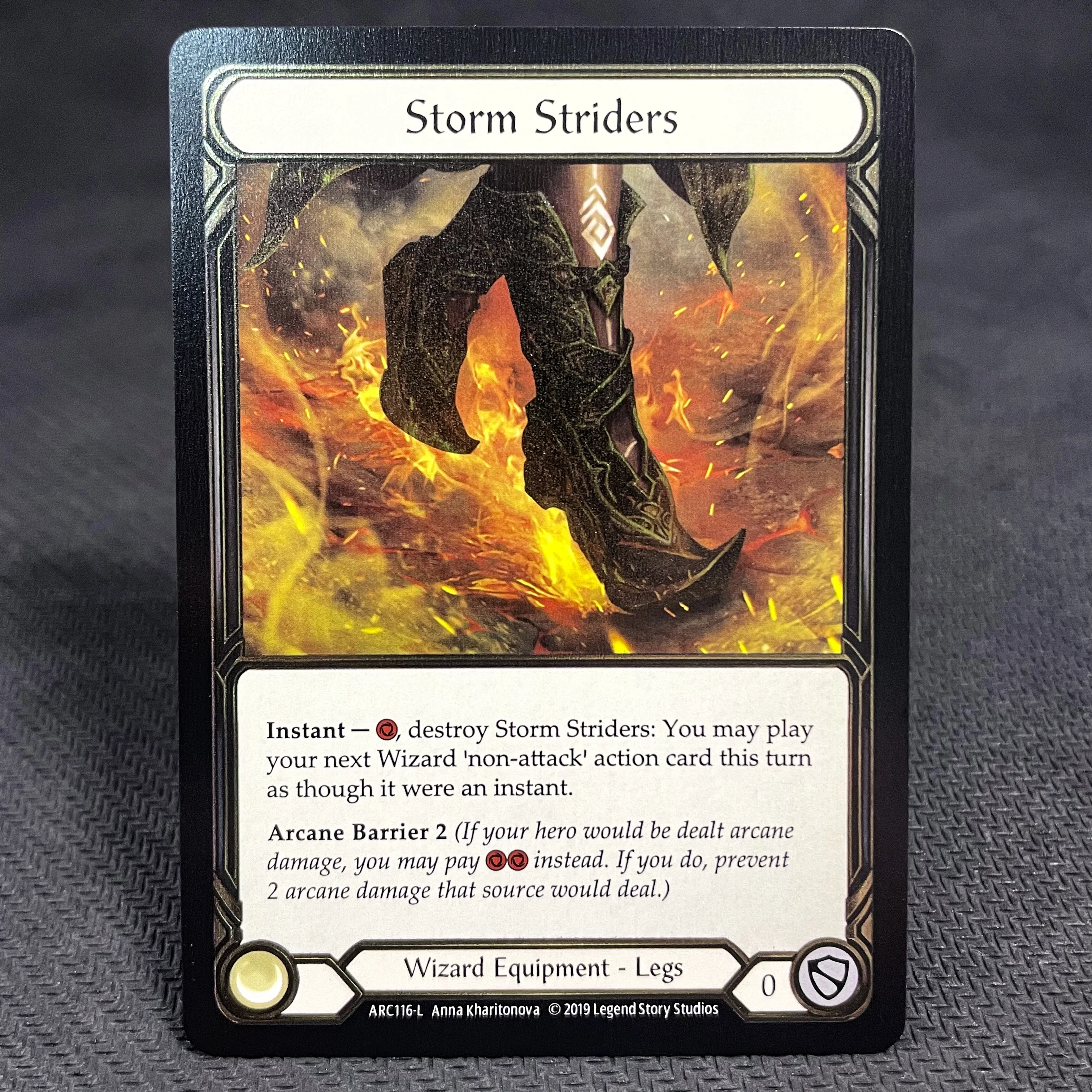 FAB Proxy Card Cold Foil Collection Cards New Horizon Command and