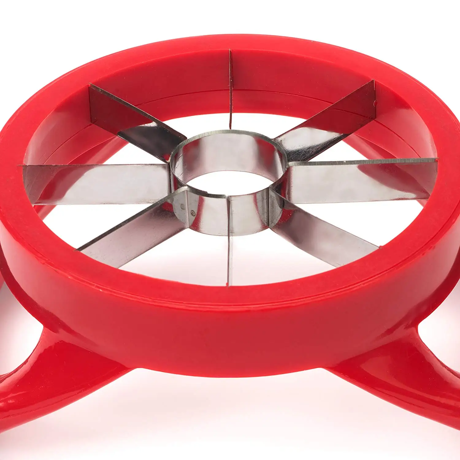Stainless Steel Apple Slicer Upgraded 8-Blade Extra Large Corer Ultra-Sharp Apple Cutter Divider