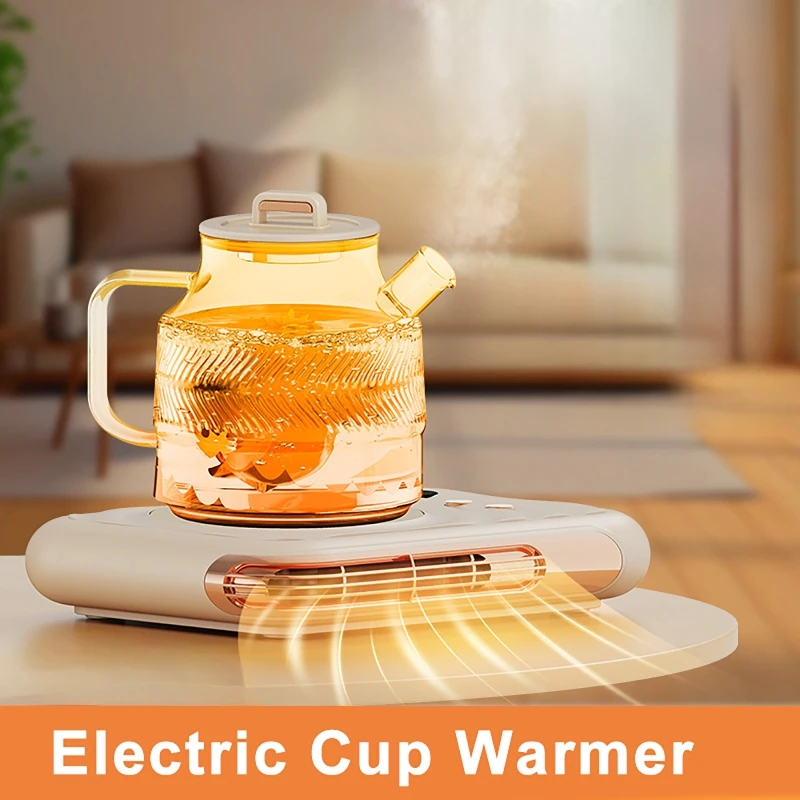 Electric Mug Warmer with Temperature Display - Rapid Heating
