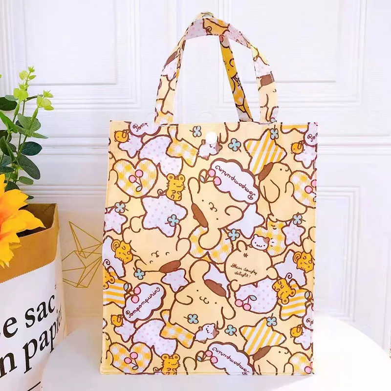 thumbnail image 1 of Bolso de mano portátil con dibujos de crayones Shin-Chan, impermeable, de gran capacidad, para el almuerzo, para estudiantes, regalo para niña, 1 of 5