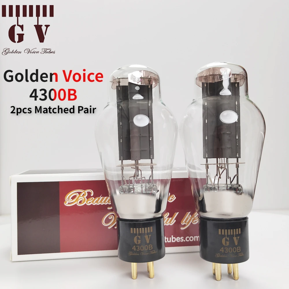 Вакуумная трубка Golden Voice GV 4300B заменяет 300B WE300B 300BN 300BT 300BZ Hi-Fi аудио клапан электронная фотолампа