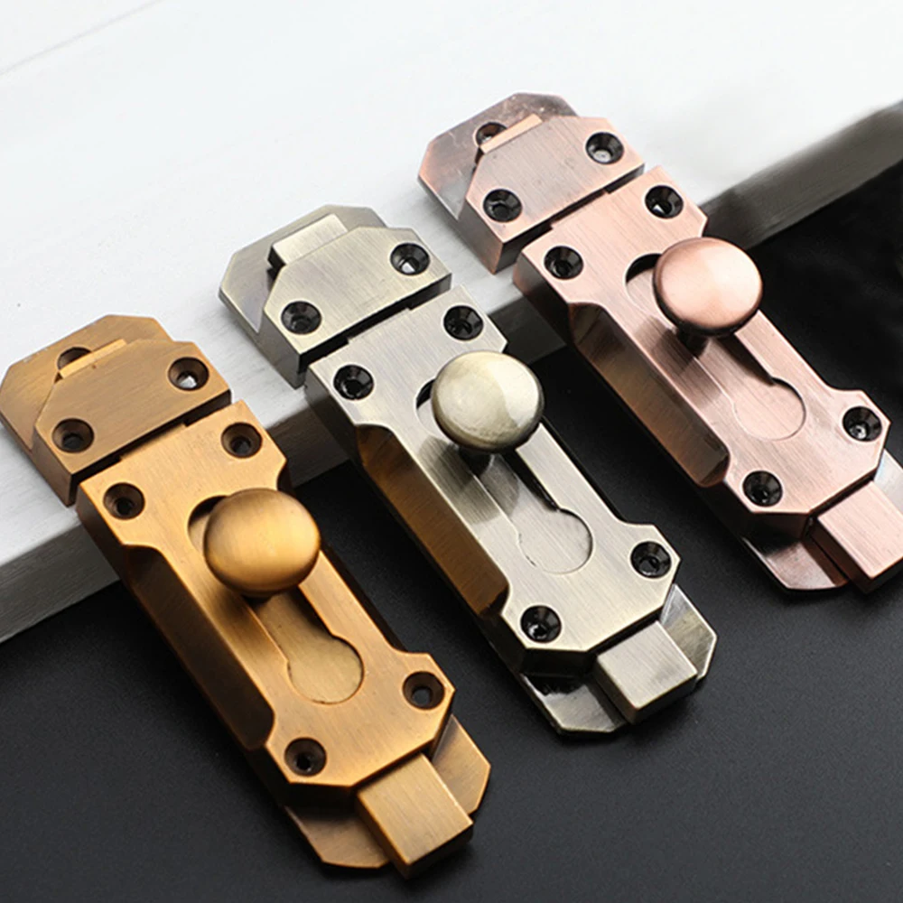 Chiavistello Scorrevole In Alluminio - Per Porte, Cancelli, Finestre, 130x37mm, Bullone 12mm, Nero - Foto 12