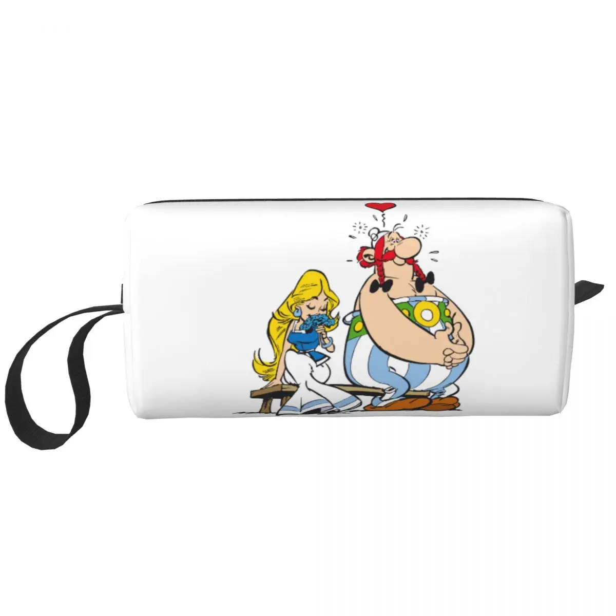 

Косметичка Obelix для женщин, дорожный органайзер для косметики, модные приключения, комикс Asterix, хранение туалетных принадлежностей