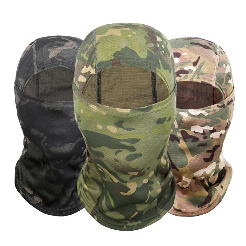 Tactical Military Camouflage Balaclava Outdoor Cycling Fishing Hunting ...