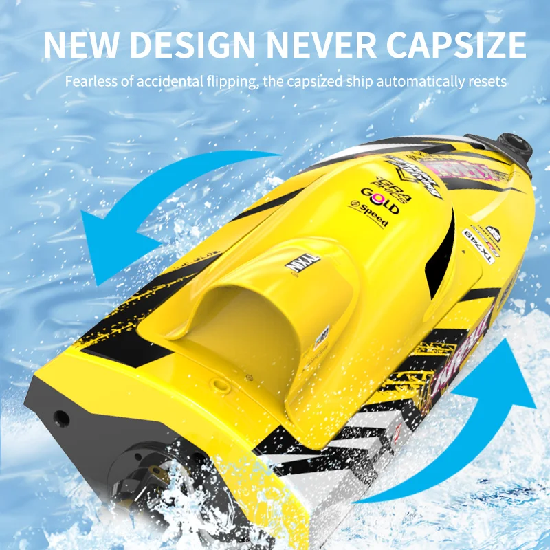 Coolbank TX749 High speed Vortex Jet Boat 25km/h 2.4GHz Brushless 1806 Motor Remote Control Jet Boat For Adults Children's Toys 5