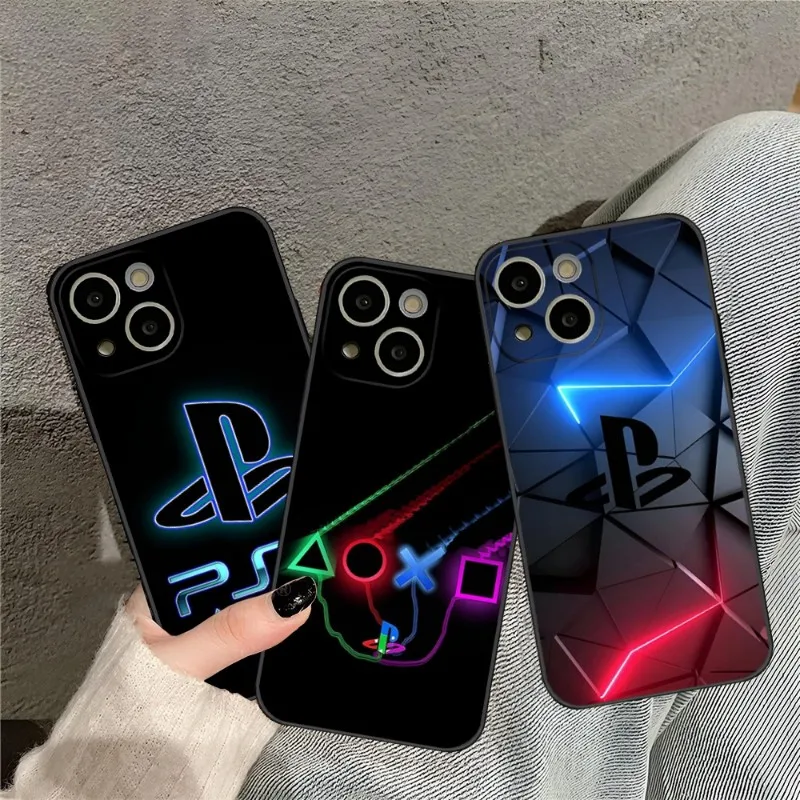 P-Playstation Play-Station Ps-4 Custodia Per Telefono Per 14 Pro Max Per Iphone 15 13 12 Mini 11 Xr X Xs Pro Max 8 6S 7 6 Plus Cover Posteriori