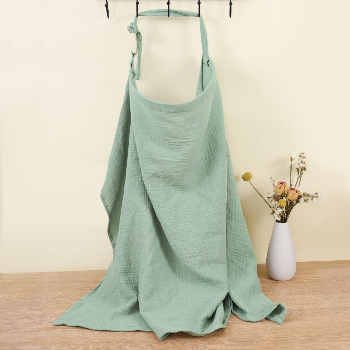 100% Cotton Mother Outing Breastfeeding Cover Muslin Baby Feeding Nursing Shawl Adjustable Privacy Apron Stroller Blanket cotton muslin blanket cotton blanket cotton knit blanket
