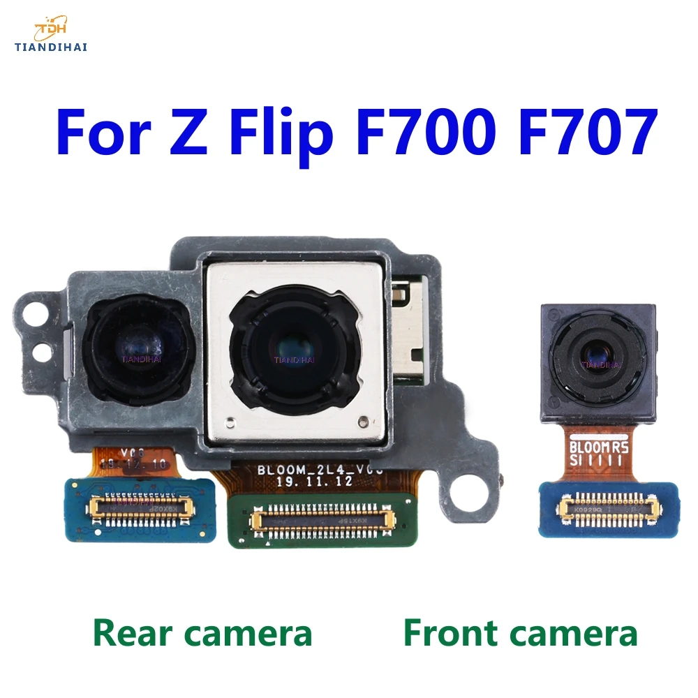 

Оригинальный гибкий кабель задней передней камеры для Samsung Galaxy Z Flip F700 F700F 4G 5G F707 главный большой маленький Модуль камеры детали
