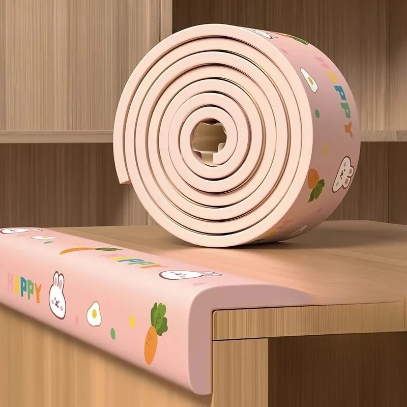Children's Anti-collision Angle Strip, Table Hemming Sticker, Safety Protective Cover, Silicone Protection, Soft Right Angle