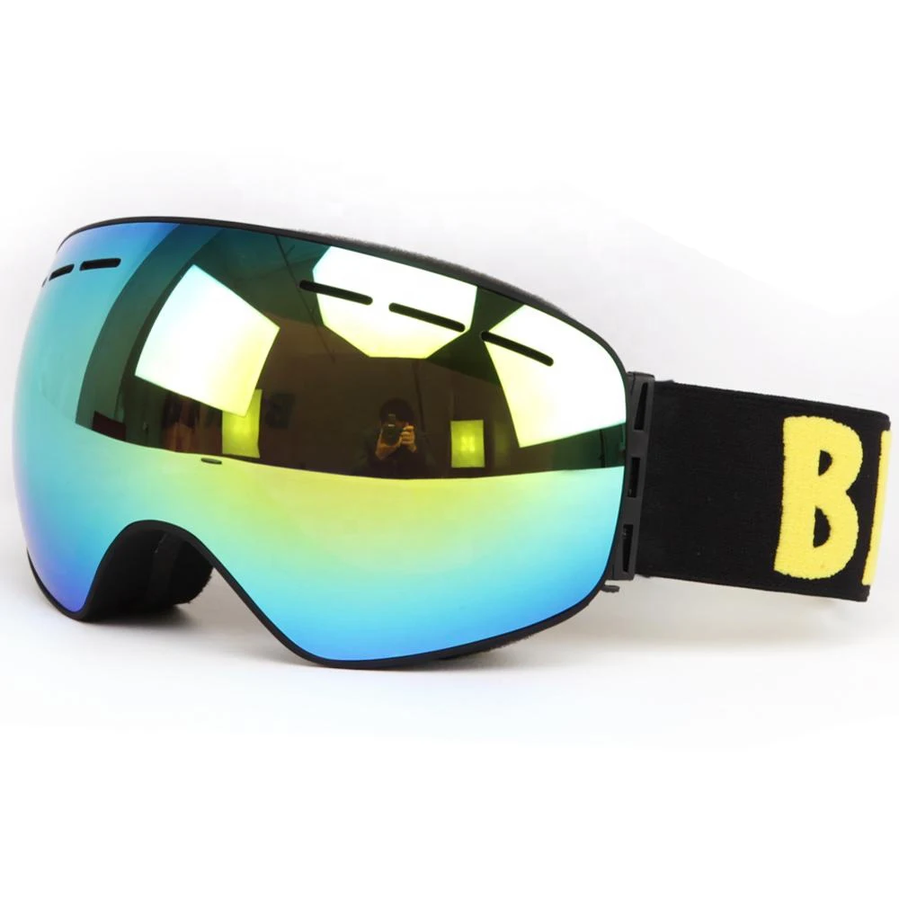 

Latest design prevent mist winter outdoor anti Scratch Lens Vintage Retro sports goggle Breathable Foam Sports Eyewear ski glass