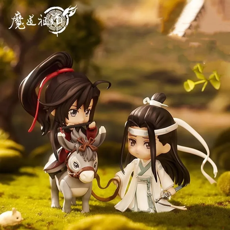 

Original Anime Figure Genuine Mo Dao Zu Shi Wu Xian 1068 1109 Dx Wangji Model Doll Figure Q Version Decor Toys Christmas Gift