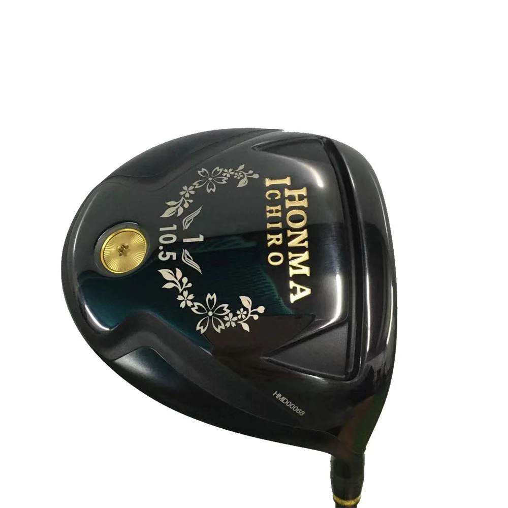 

New black Golf Driver with shaft Ichiro 9.5/10.5 degree exceed standard mood High reverse golf R/S/SR