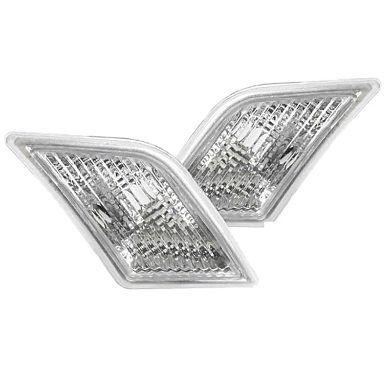 

Автомобильные прозрачные линзы, указатели поворота, боковые габаритные огни для Mercedes Benz W204 C300 C350 C63, вилка стандарта США