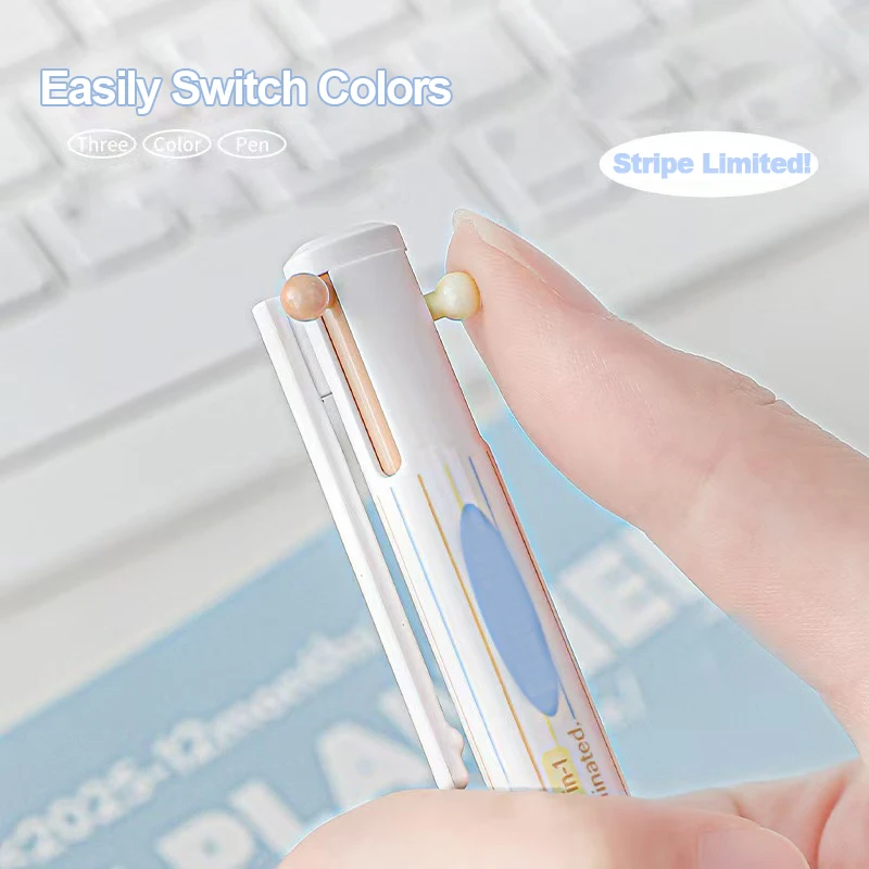 1 قطعة ثلاثي الألوان وحدة القلم القلم الإبداع الطا...