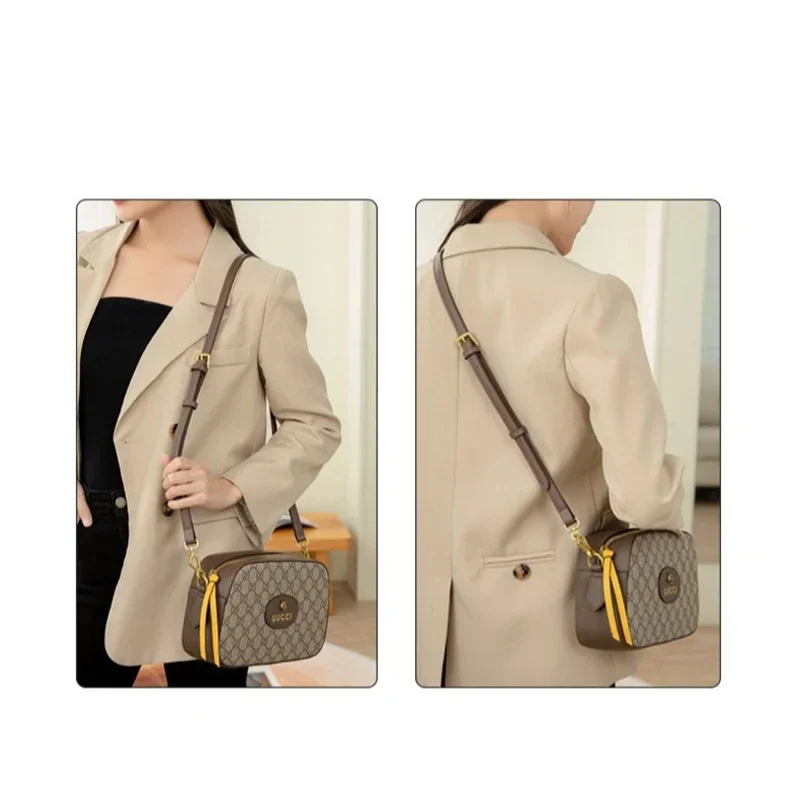 Adjustable Leather Crossbody Bag Strap - Elegant Belt Accessory