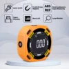 RZ Laser Angle Finder Digital Inclinometer 3-in-1 Line Protractor 4X90 Degree Angle Gauge Level With Laser Horizontal Vertical 5