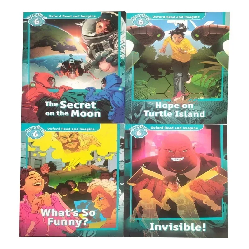 

4 Volumes L6 Oxford Read and Imagine Children's Story Books From Oxford University Press