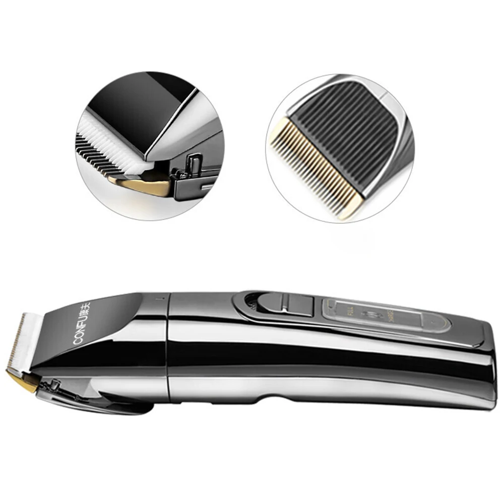 Professional T69 Electric Hair Clipper Titanium Blade Lithium Battery Men's Beard Trimmer Hair Cutting Machine Salon Family Use