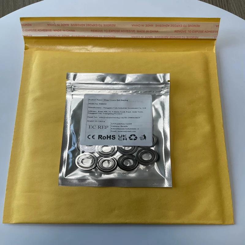 10PCS F688ZZ 8X16X5mm 플랜지 볼 베어링 ABEC-7 MF115ZZ MF128ZZ MF126ZZ F604ZZ F6000ZZ F608ZZ F695ZZ F6801ZZ F626ZZ