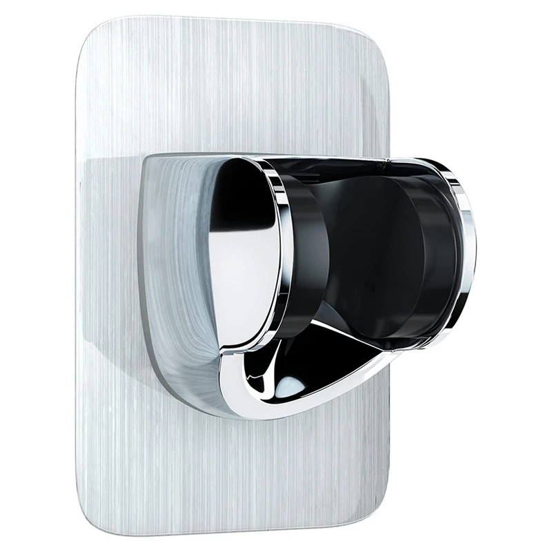 Hand Shower Holder No Drilling, Adhesive Angle Adjustable Shower Holder