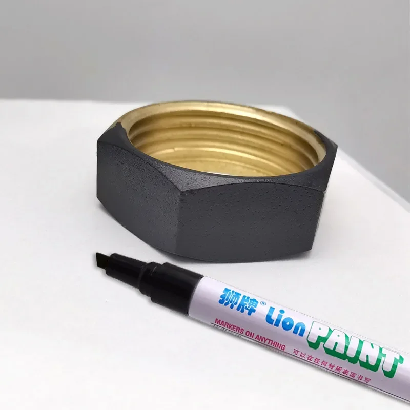 1MM/2MM/5MM Matte Paint Pen Matt Pen Black Gray White Metal