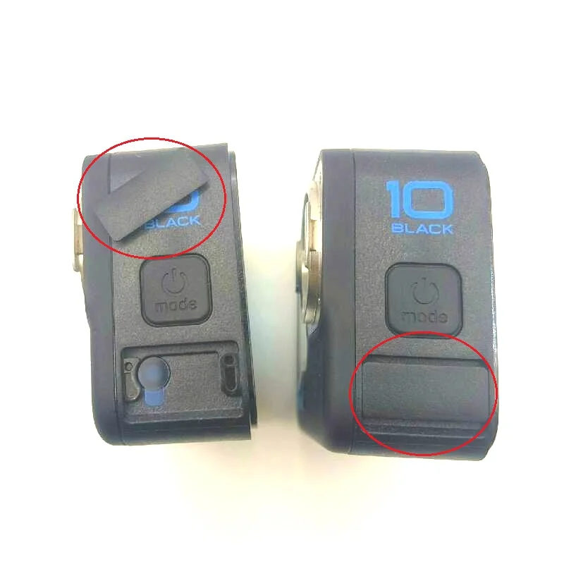 Gopro-gopro Herói 91011 Acessórios Originais Capa Protetora contra Poeira Porta Lateral Moldura Proteção - Image 5