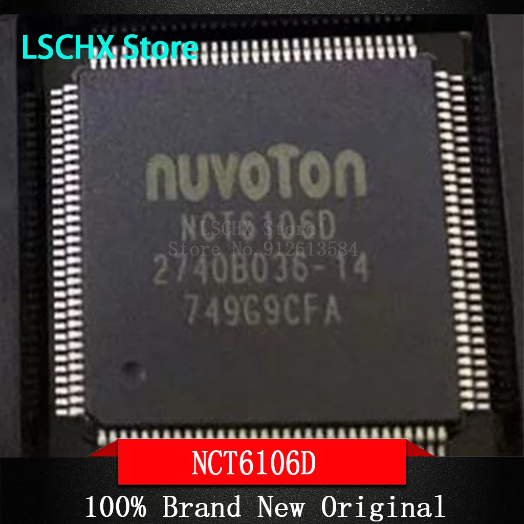 

(1-5 шт.) 100% новый стандарт микросхем NCT6106D