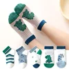 5 Pairs/Lot Children Socks Boy Girl Baby Fashion Cotton Solid Wild Soft Cozy Breathable For 1-12Y Summer Kids Casual Mesh Socks 3