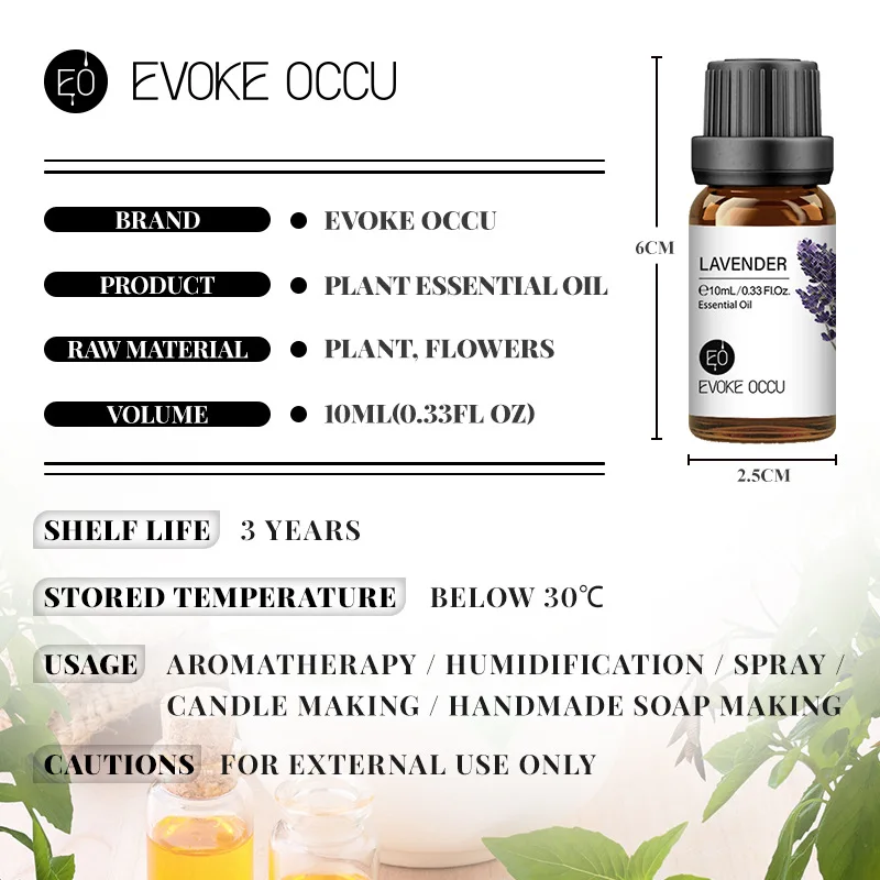 10ml Fragrance Oils Pure Undiluted Strong Smell for DIY Candle Soap Bath Home Hotel Diffuser Humidifier Candle Fragrance Oil fragrance oil