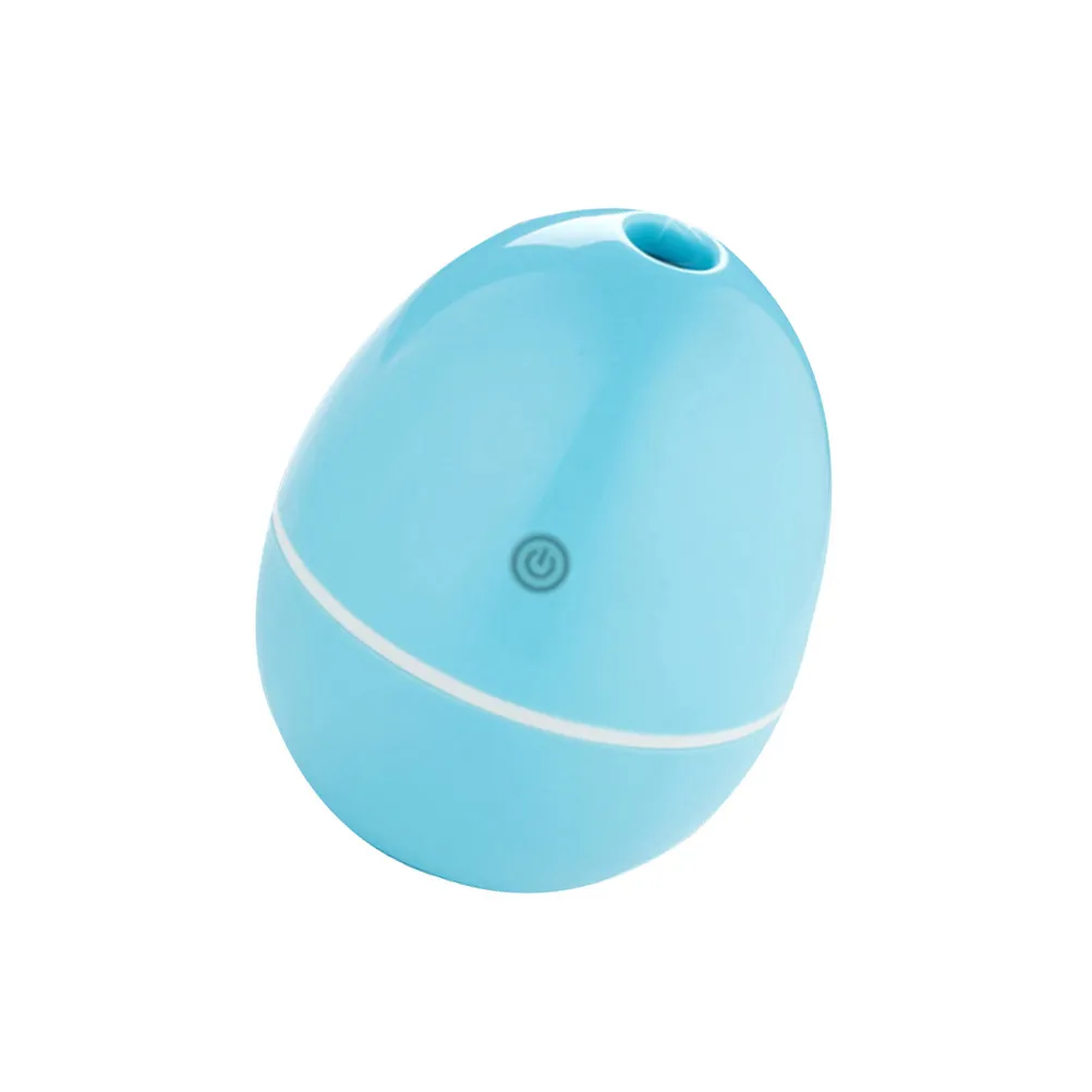 계란 모양 자동차 가습기 미니 50Ml 초음파 쿨 미스트 분무기 자동 차단 조용한 휴대용 공기 청정기 자동차용 USB