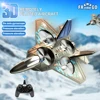 L0712 RC Remote Control Airplane 2.4G Gravity Sensing RC Glider One Key Takeoff 360° Rotation Plane EPP Foam Kids Toys 1